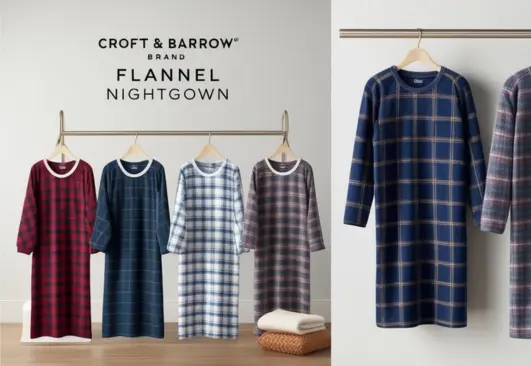 Croft And Barrow Flannel Nightgown