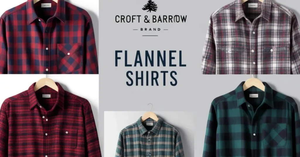 Croft And Barrow Flannel Shirts