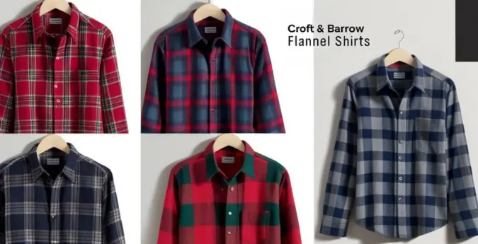 Croft And Barrow Men's Flannel Shirts