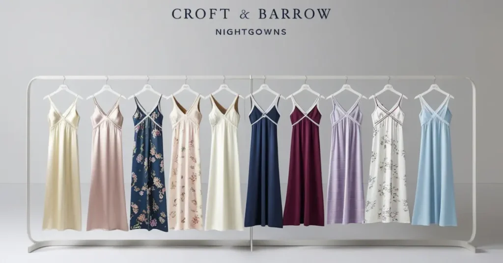 Croft and barrow 100 cotton nightgowns sale