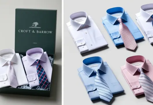 Croft And Barrow Shirt And Tie set