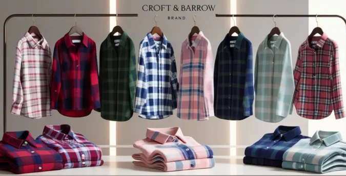 Croft And Barrow Women's Flannel Shirts