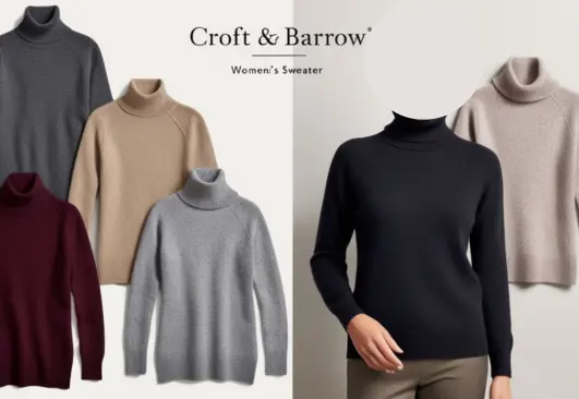 Croft And Barrow Women's Sweater