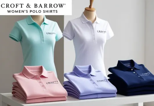 Croft And Barrow Women's polo Shirts