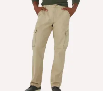 Men’s Wrangler Free To Stretch Relaxed-Fit Ripstop Cargo Pants