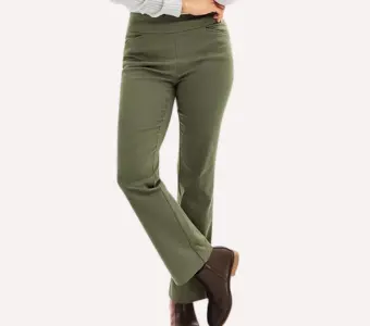 Women's Croft & Barrow® Effortless Stretch Pull-On Bootcut Pants